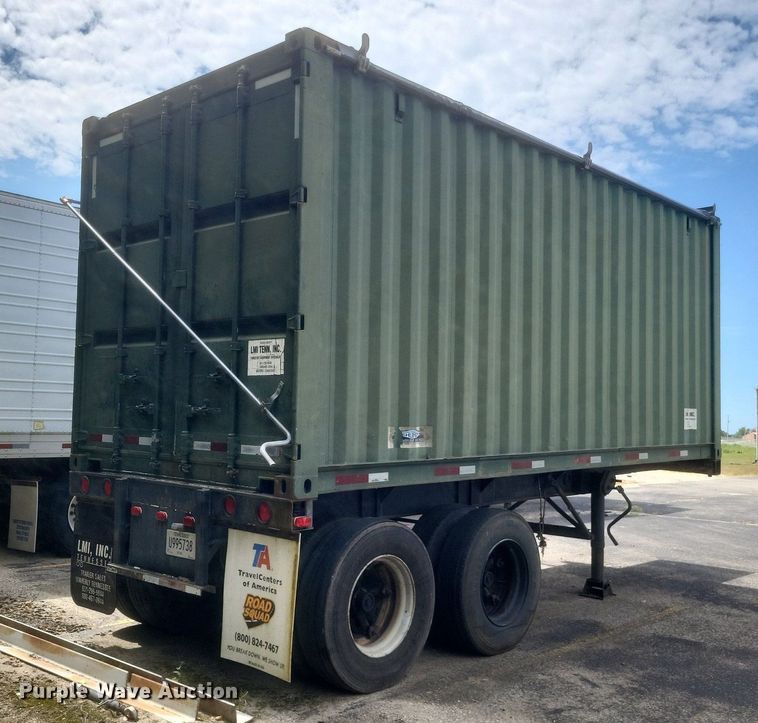 image for item DR4973 1974 Bertolini refuse trailer 