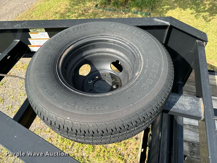 image for item DX1087 2021 BigTex  22GN HD equipment trailer
