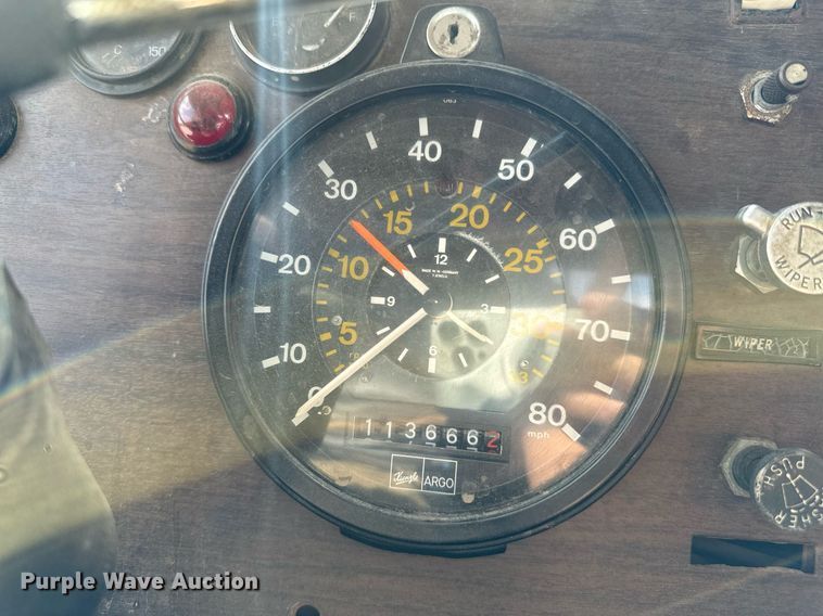 image for item DX1099 1975 White Western Star semi truck