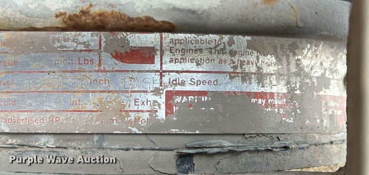 image for item DX1138 Cummins engine