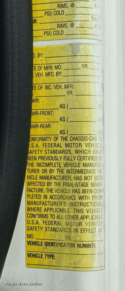 image for item DX1143 2007 International 4400 box truck