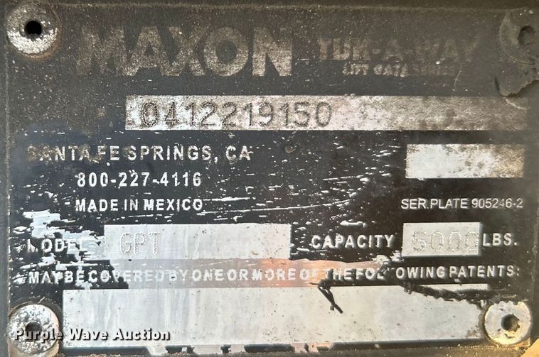 image for item EG0942 2013 Wabash National  dry van trailer