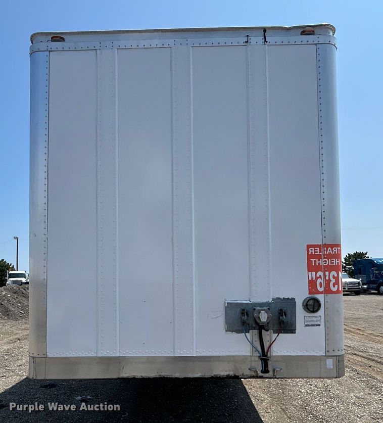 image for item EG0956 2002 Wabash National dry van trailer
