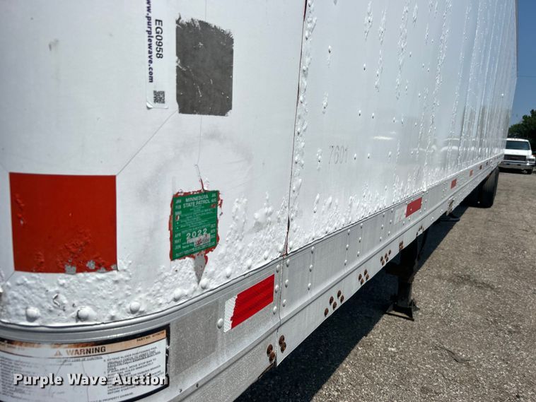 image for item EG0958 2012 Great Dane dry van trailer