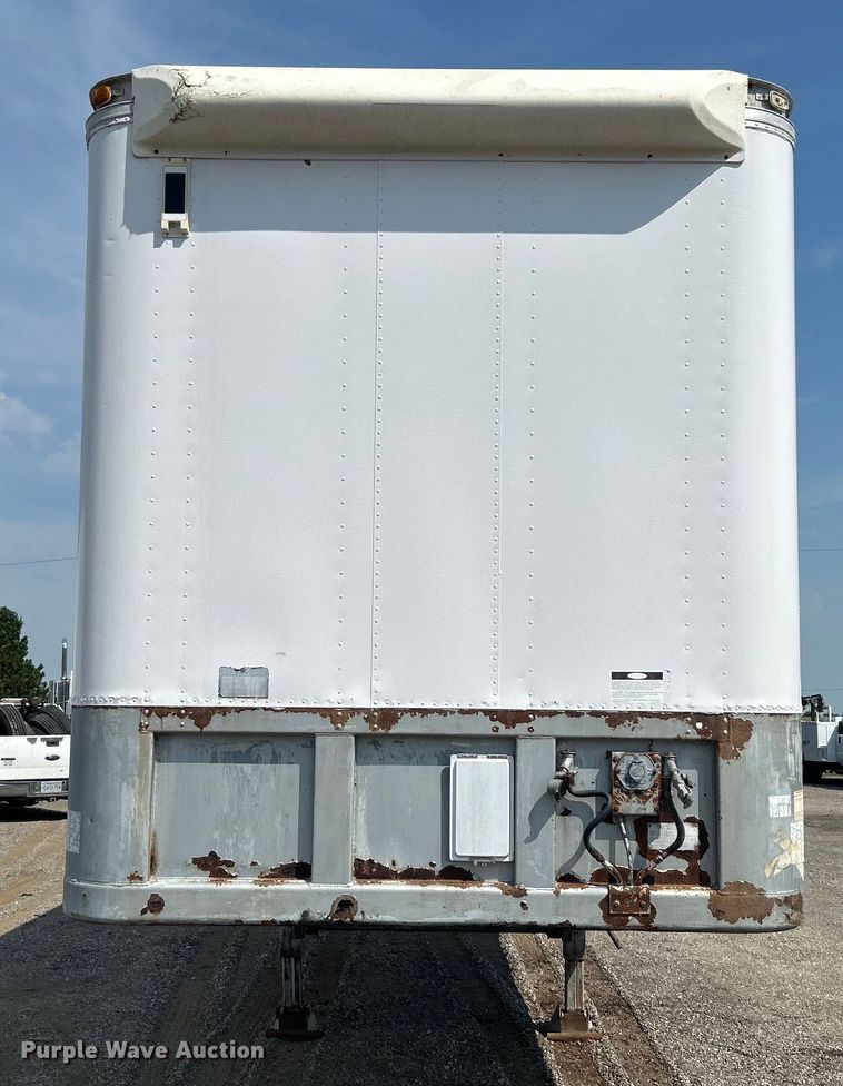 image for item EG0980 1984 Fruehauf  FBS-F2-45-CT dry van trailer