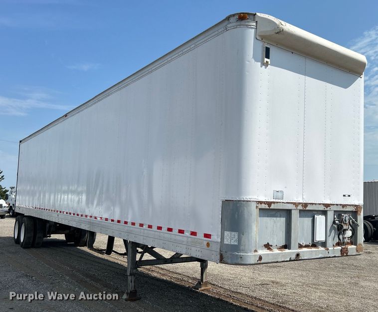 image for item EG0980 1984 Fruehauf  FBS-F2-45-CT dry van trailer