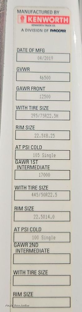 image for item EI8238 2020 Kenworth T880 semi truck