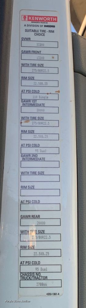 image for item EJ2875 2020 Kenworth  T880 semi truck