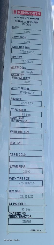 image for item EJ2881 2020 Kenworth  T880 semi truck