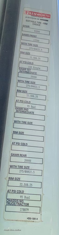 image for item EJ2885 2020 Kenworth  T880 semi truck