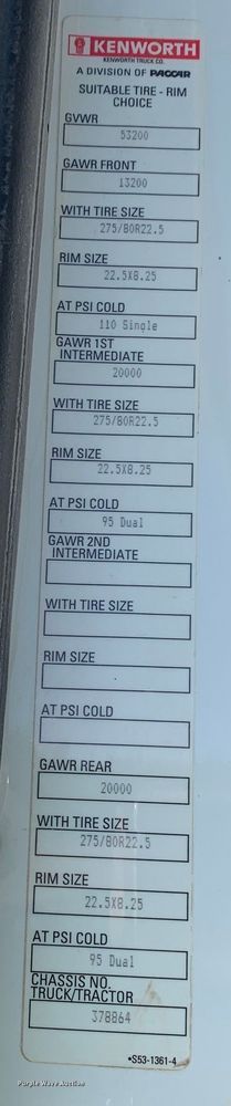 image for item EJ2891 2020 Kenworth  T880 semi truck