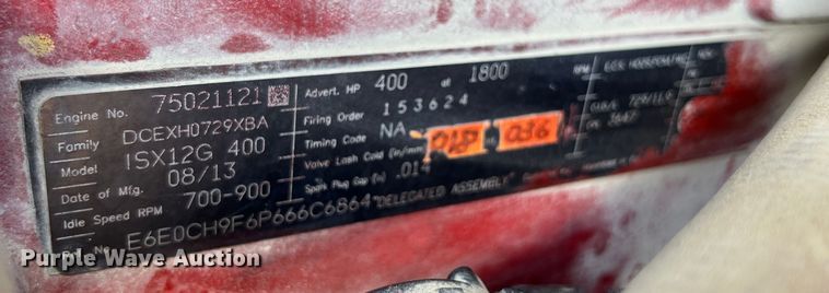 image for item EJ2898 2016 Kenworth T880 semi truck