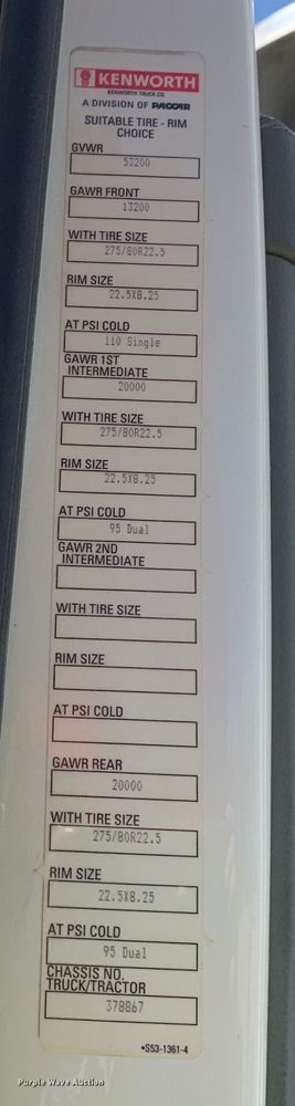 image for item EJ2901 2020 Kenworth  T880 semi truck