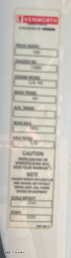 image for item EJ2905 2020 Kenworth T880 semi truck