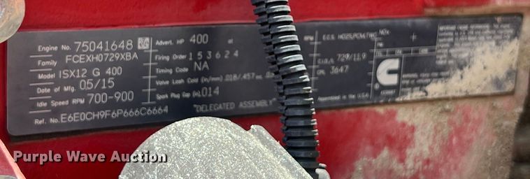 image for item EJ2906 2016 Kenworth T880 semi truck