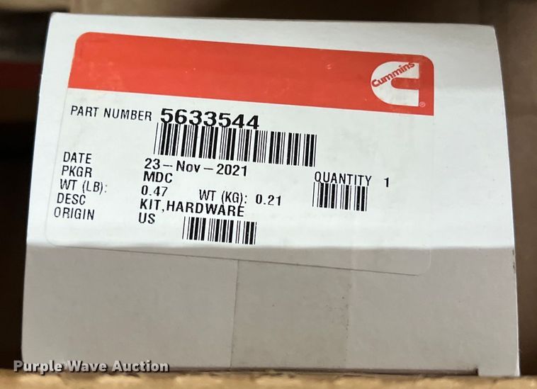 image for item EJ2927 Cummins 5633578 overhaul kit