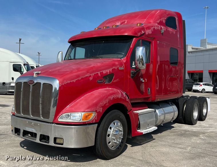 image for item EJ2935 2007 Peterbilt  387 semi truck