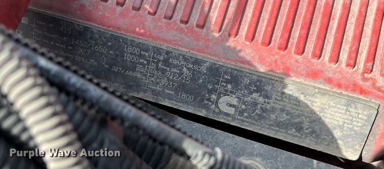 image for item EJ2937 2015 International  ProStar Plus 122 semi truck