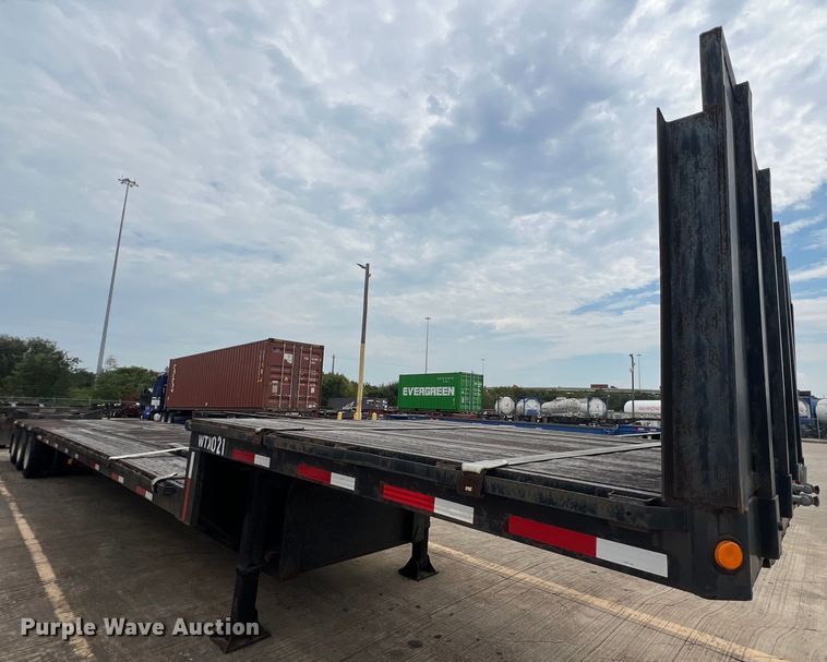 image for item EJ2939 1997 Fontaine THDFTT-5-4866AW drop deck trailer