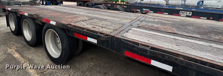 image for item EJ2939 1997 Fontaine THDFTT-5-4866AW drop deck trailer