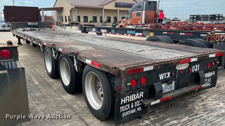 image for item EJ2939 1997 Fontaine THDFTT-5-4866AW drop deck trailer