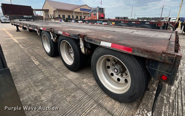 image for item EJ2939 1997 Fontaine THDFTT-5-4866AW drop deck trailer