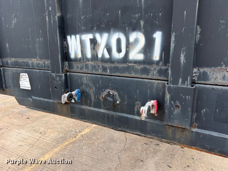 image for item EJ2939 1997 Fontaine THDFTT-5-4866AW drop deck trailer