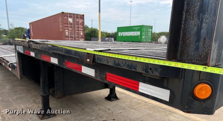 image for item EJ2939 1997 Fontaine THDFTT-5-4866AW drop deck trailer