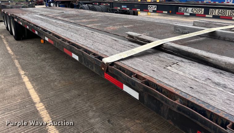 image for item EJ2939 1997 Fontaine THDFTT-5-4866AW drop deck trailer