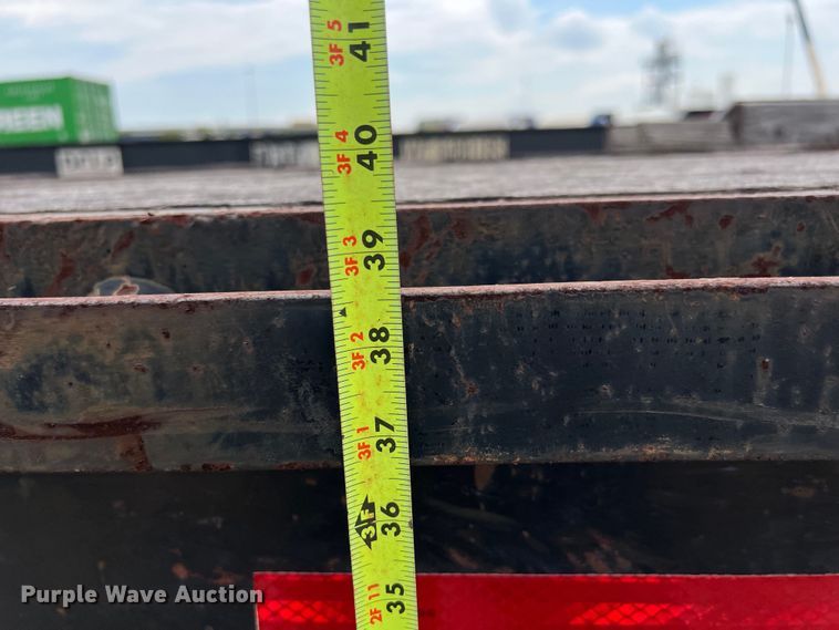 image for item EJ2939 1997 Fontaine THDFTT-5-4866AW drop deck trailer