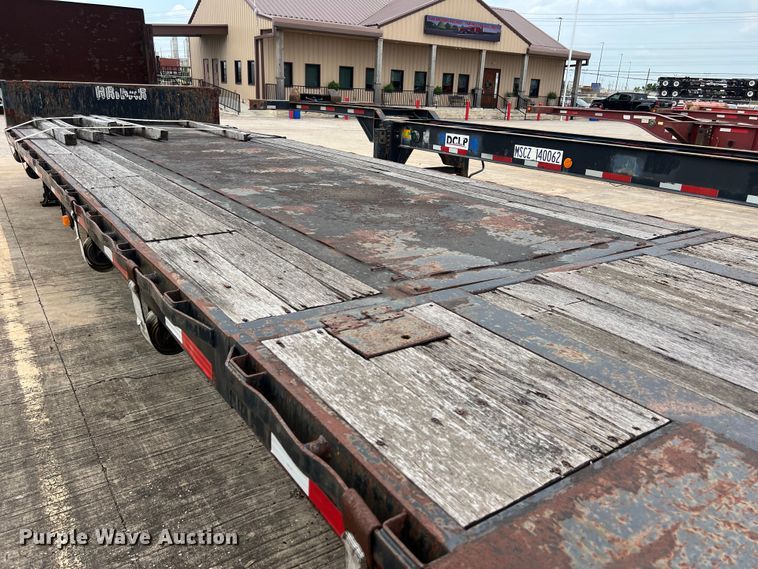 image for item EJ2939 1997 Fontaine THDFTT-5-4866AW drop deck trailer