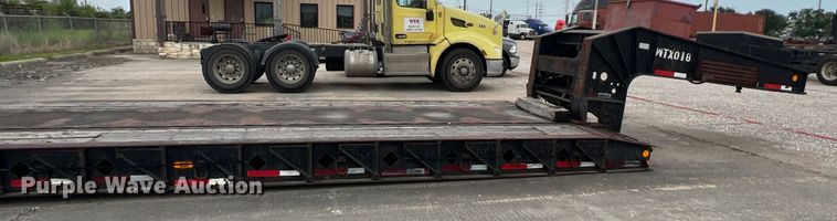 image for item EJ2940 1997 Fontaine TDDHRGT-5-4869AWK lowboy equipment trailer