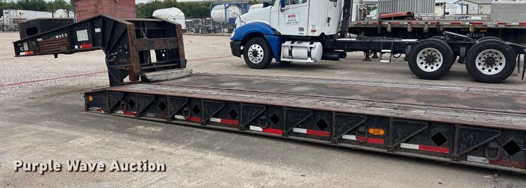 image for item EJ2940 1997 Fontaine TDDHRGT-5-4869AWK lowboy equipment trailer