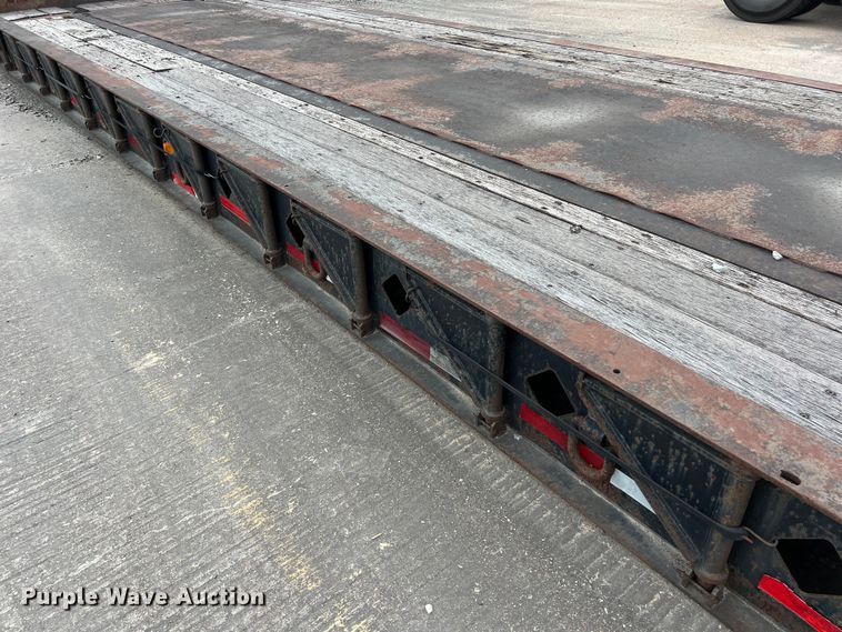 image for item EJ2940 1997 Fontaine TDDHRGT-5-4869AWK lowboy equipment trailer