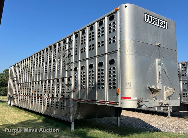 image for item EJ2946 2008 Wilson PSDCL-402 livestock trailer