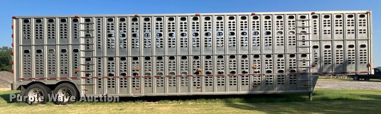 image for item EJ2946 2008 Wilson PSDCL-402 livestock trailer