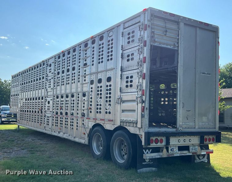 image for item EJ2946 2008 Wilson PSDCL-402 livestock trailer