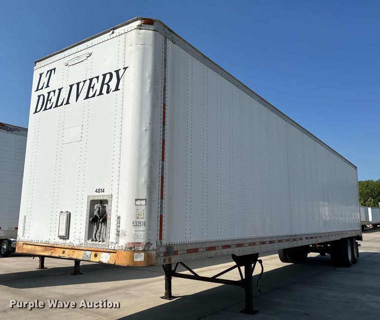 image for item EJ7224 1995 Trailmobile  01JA-1UAL dry van trailer