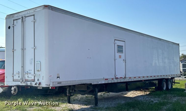 image for item EK3060 1999 Fruehuaf  dry van office trailer