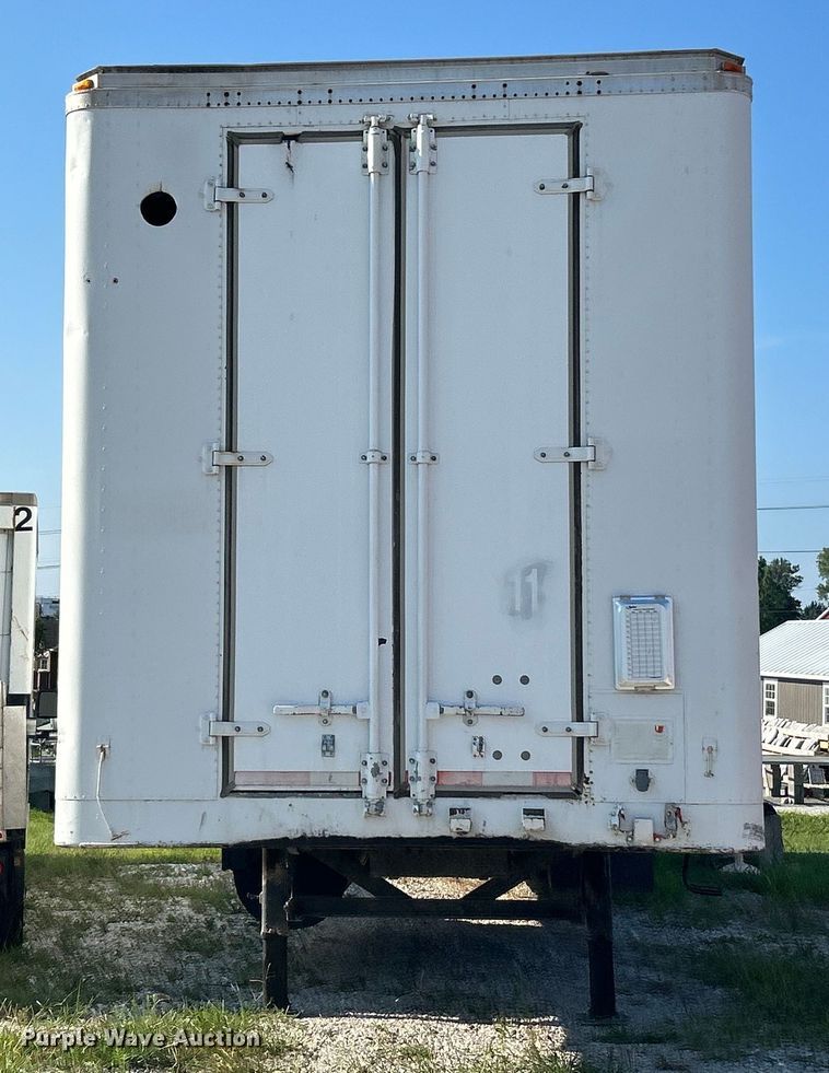 image for item EK3060 1999 Fruehuaf  dry van office trailer
