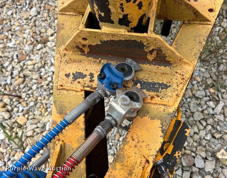 image for item EK3219 1977 Miller OT tilt deck equipment trailer