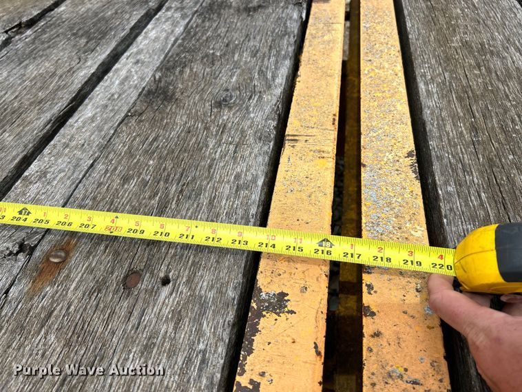 image for item EK3219 1977 Miller OT tilt deck equipment trailer