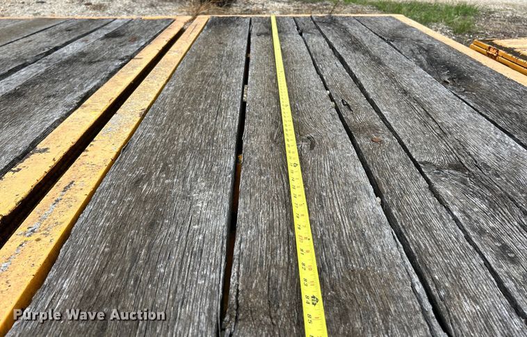 image for item EK3219 1977 Miller OT tilt deck equipment trailer