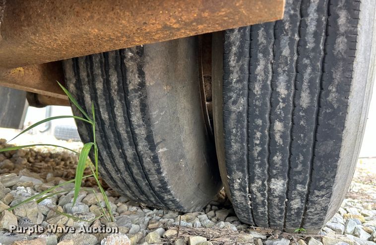 image for item EK3219 1977 Miller OT tilt deck equipment trailer