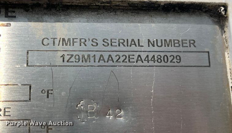 image for item EK8991 2014 Countryside Industries Inc. LPG transport trailer