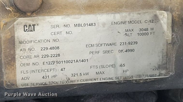 image for item KA9875 2003 Kenworth T800 semi truck