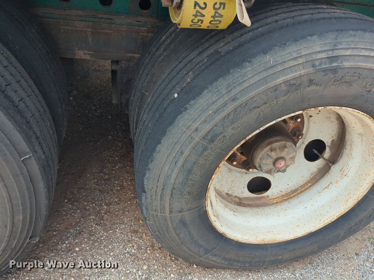 image for item NW9666 1993 Fontaine FTW-5-8048SLAW flatbed trailer