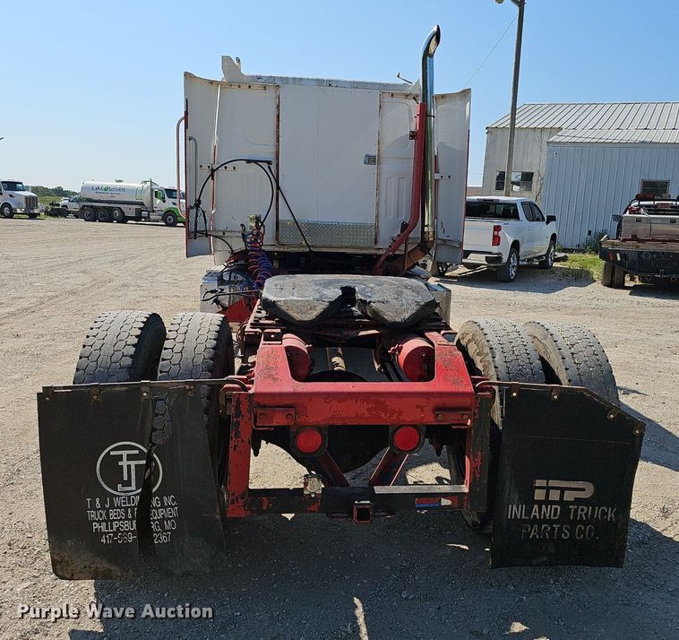 image for item NX9005 1994 White GMC  WIA semi truck