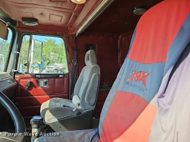 image for item NX9005 1994 White GMC  WIA semi truck