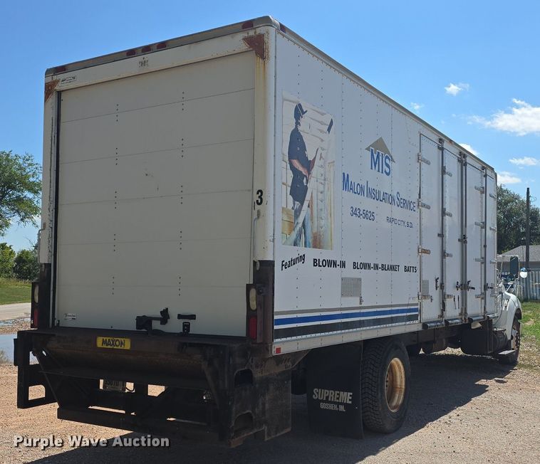 image for item OD9729 2006 Ford F650 Super Duty XL box truck